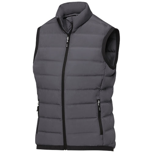 Bodywarmer duvet personnalisable femme Caltha Gris storm